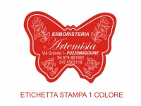 Etichette adesive per erboristerie, cosmetica, cosmesi (mm 45X34)  (cod.9M )